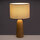 Maison & Déco Lampes à poser Unimasa Grande lampe en céramique aspect bois 49 cm Beige
