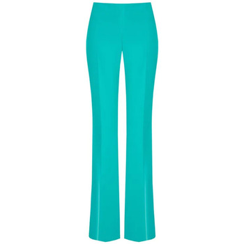 Vêtements Femme Pantalons Rinascimento CFC0117683003 Vert paon