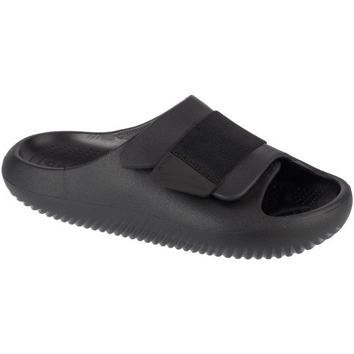 Chaussures Chaussons Crocs Mellow Luxe Recovery Slide Noir
