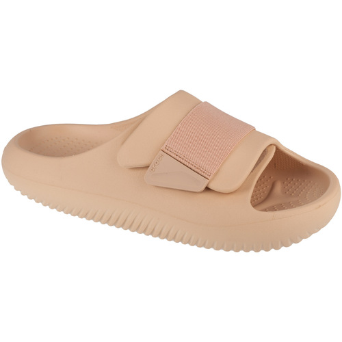 Chaussures Chaussons Crocs Mellow Luxe Recovery Slide Beige