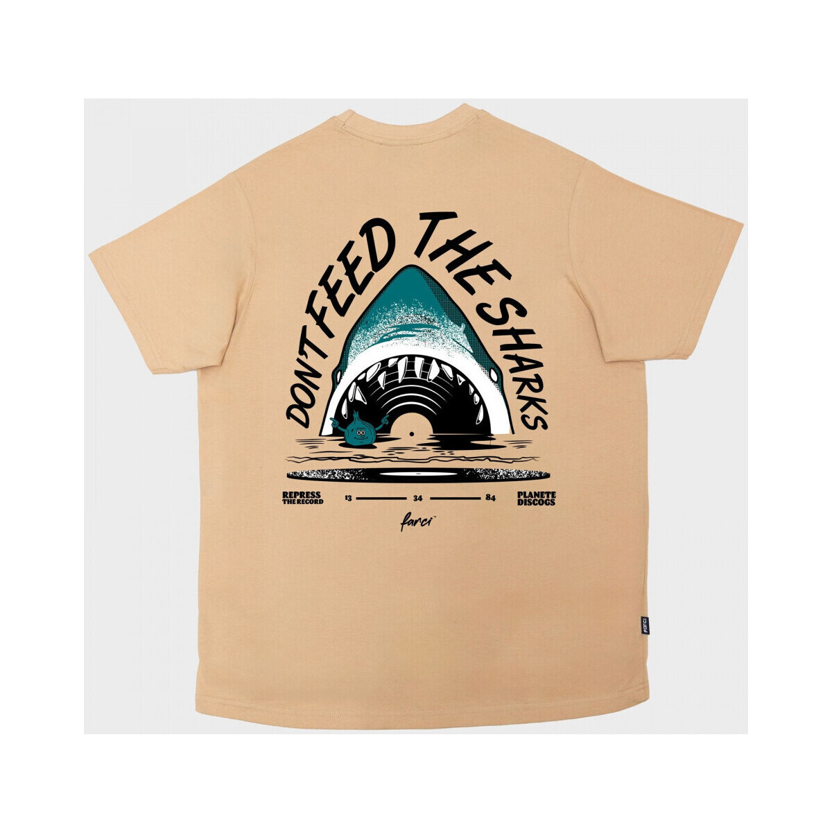 Vêtements Homme T-shirts & Polos Farci Tee shark Beige