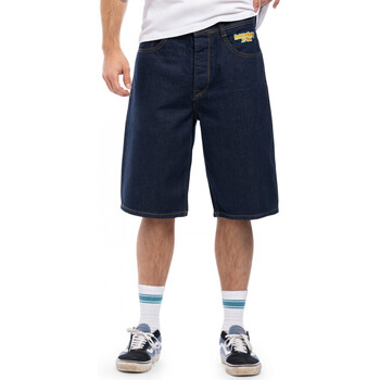 Vêtements Shorts / Bermudas Homeboy X-tra baggy denim shorts Bleu