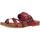 Chaussures Femme Tongs Cosmos Comfort Sandales Rouge