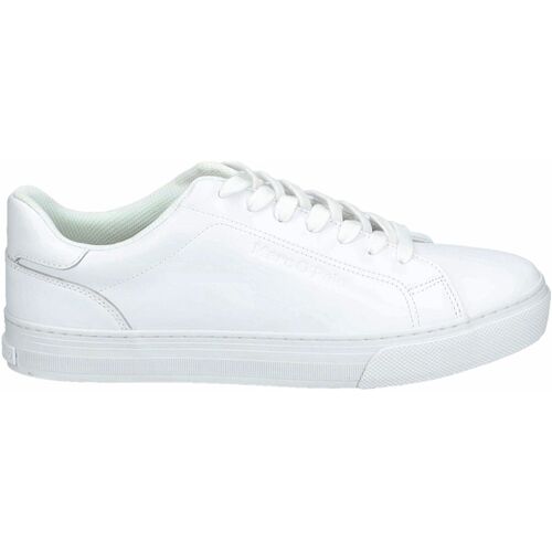 Chaussures Homme Baskets basses Marc O'Polo Badge Sneaker Blanc