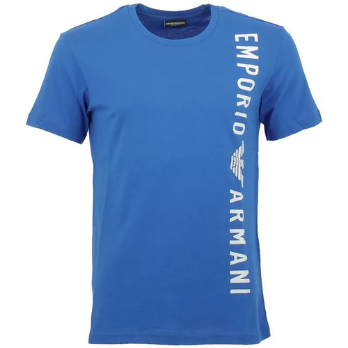Vêtements Homme Рубашка armani junior Ea7 Emporio Armani BEACHWEAR Bleu