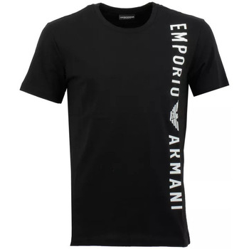 Vêtements Homme T-shirts & Polos EMPORIO ARMANI STRIPED WOOL SWEATERni BEACHWEAR Noir