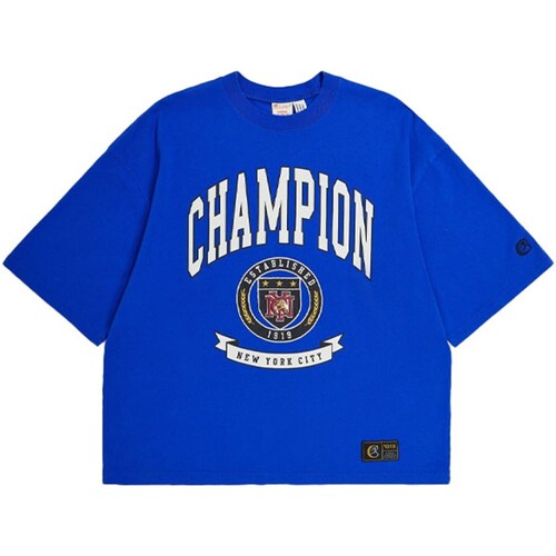 Vêtements Homme T-shirts Millet manches courtes Champion 220003 Bleu
