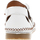 Chaussures Femme Baskets mode Coco & Abricot Ballerines cuir talon plat Blanc