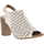 Chaussures Femme Sandales et Nu-pieds Coco & Abricot Nu-pieds cuir talon bottier Blanc