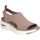 Chaussures Femme Sandales et Nu-pieds Skechers 119346-MOC Marron