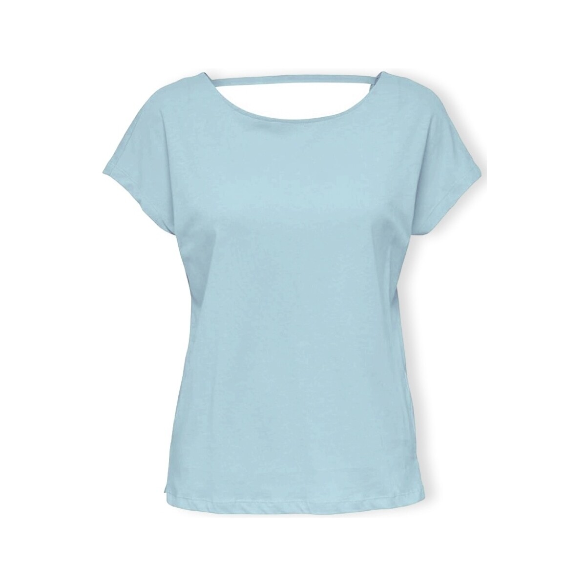 Vêtements Femme Tops / Blouses Only Top May Life S/S - Clear Sky Bleu