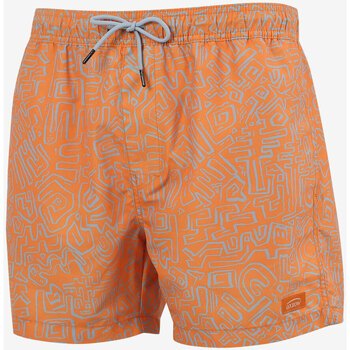 Vêtements Homme Maillots / Shorts de bain Oxbow Volley short demi imprimé VELHO Orange