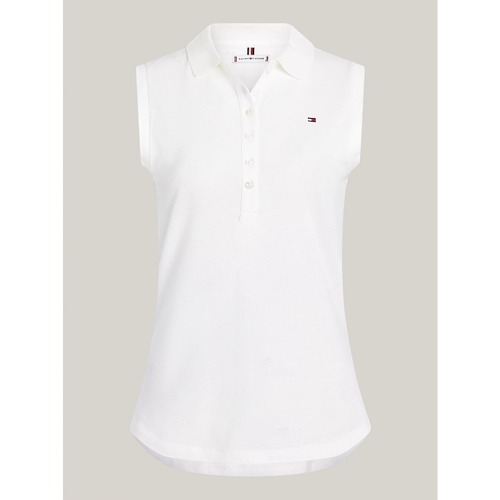 Vêtements Femme T-shirts & Polos Tommy Hilfiger WW0WW41794 Blanc