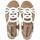 Chaussures Femme Sandales et Nu-pieds Dorking D9322 Blanc