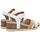 Chaussures Femme Sandales et Nu-pieds Dorking D9320 Blanc