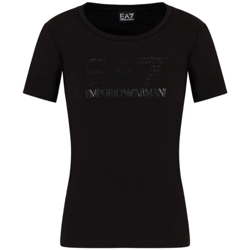 Vêtements Femme T-shirts & Polos Emporio Armani EA7 3DTT21TJFKZ Noir