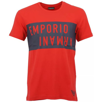 Vêtements Homme T-shirts manches courtes Ea7 Emporio Armani BEACHWEAR Rouge