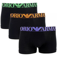 Sous-vêtements Homme Boxers Ea7 Emporio Armani Pack de 3 Noir
