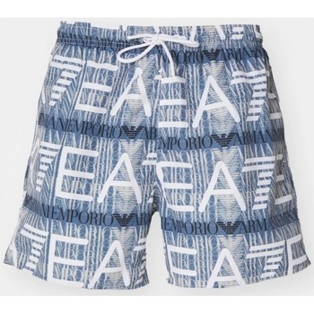 Vêtements Homme Shorts / Bermudas Emporio Armani Schnallen EA7 9020004R748 Bleu