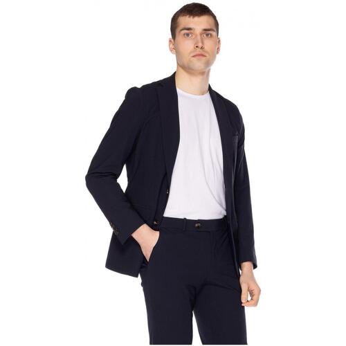 Vêtements Homme Vestes Jack & Jonescci Designs REVO BLAZER Bleu