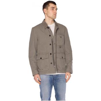 Vêtements Homme Vestes / Blazers Barbour COTTON SALTER CASUAL OUTERWEAR Vert