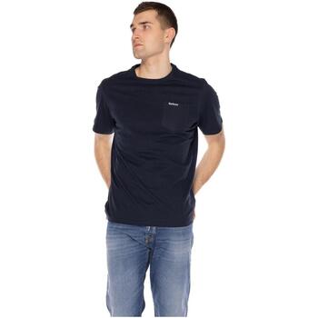 Vêtements Homme T-shirts manches courtes Barbour LANGDON POCKET TEE Bleu