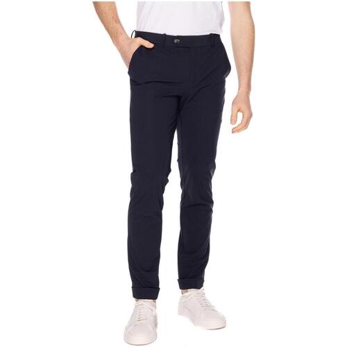Vêtements Homme Pantalons Besaces / Sacs bandoulièrecci Designs REVO CHINO PANT Bleu