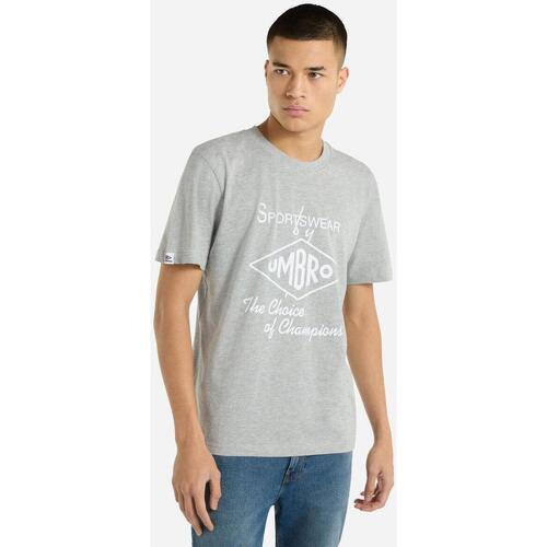 Vêtements Homme T-shirts manches longues Umbro Brett & Sons Gris