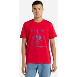 Vêtements Homme T-shirts manches longues Umbro UO2076 Rouge