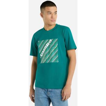 Vêtements Homme T-shirts manches longues Umbro UO2078 Vert