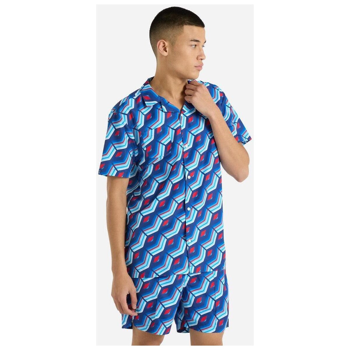 Vêtements Homme Chemises manches longues Umbro Cabana Multicolore