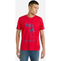 Vêtements Homme T-shirts manches longues Umbro UO2086 Rouge