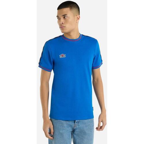Vêtements Homme T-shirts manches longues Umbro UO2090 Bleu