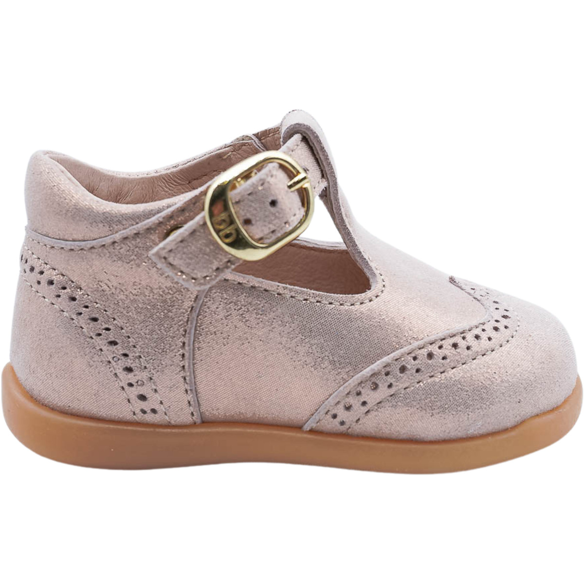 Chaussures Fille Bottines Babybotte Paname semi-ouvertes Rose Rose