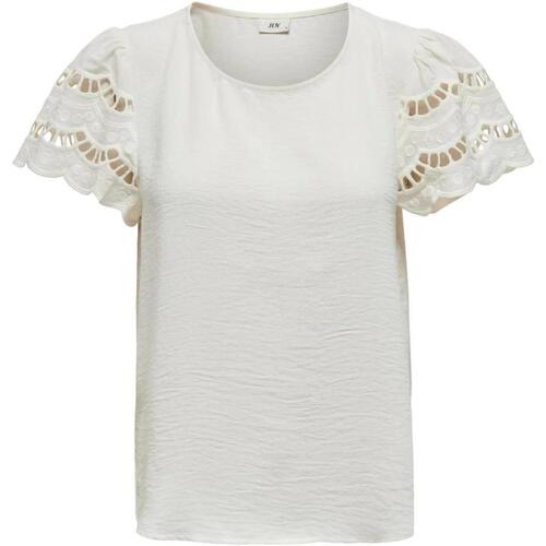 Vêtements Femme T-shirts manches courtes Jacqueline De Yong 15312609 Blanc