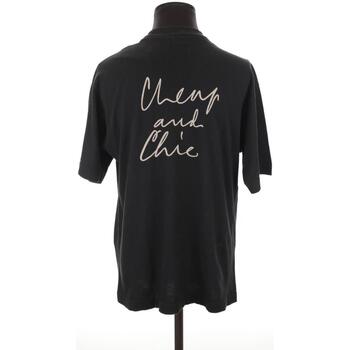 Moschino T-shirt en coton Noir