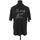 Vêtements Femme Nike Running Plus Icon Clash T-shirt in zwart T-shirt en coton Noir