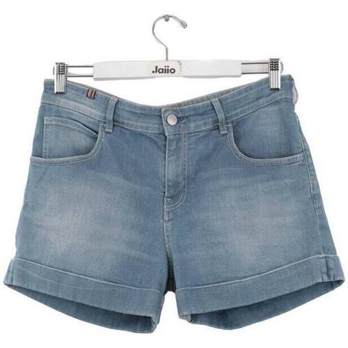 Vêtements Femme Shorts / Bermudas Notify Mini short en coton Bleu