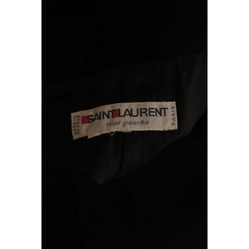 Saint Laurent Jupe en laine Noir