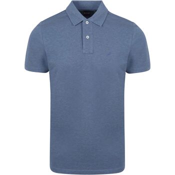 t-shirt suitable  polo mang bleu 