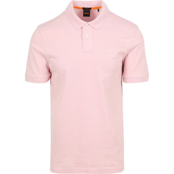 Vêtements Homme T-shirts ecru & Polos BOSS Polo Passenger Rose Rose