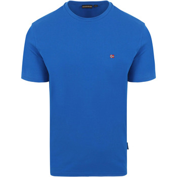 Vêtements Homme T-shirts & Polos Napapijri T-shirt Salis Bleu Cobalt Bleu