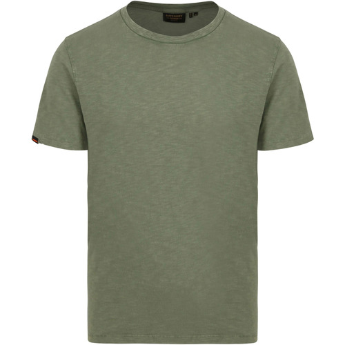 Vêtements Homme T-shirts & Polos Superdry T-Shirt Slub Melange Vert Olive Vert