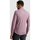 Vêtements Homme Chemises manches longues Cast Iron Chemise Jersey Piqué Mauve Multicolore