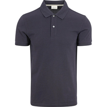Vêtements Homme T-shirts & Polos Profuomo Piqué Poloshirt Marine Bleu