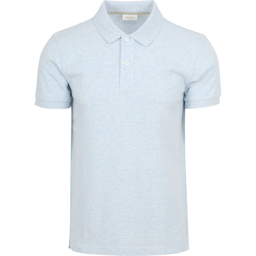 Vêtements Homme T-shirts & Polos Profuomo Piqué Poloshirt Bleu Clair Bleu