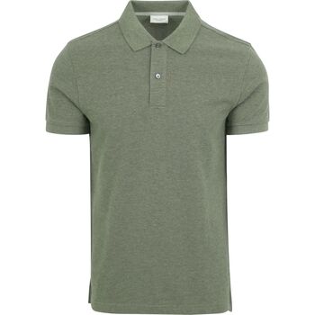 Vêtements Homme T-shirts & Polos Profuomo Piqué Poloshirt Vert Vert