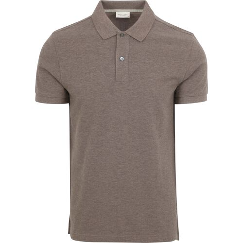 Vêtements Homme T-shirts & Polos Profuomo Piqué Poloshirt Taupe Marron
