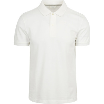 Vêtements Homme T-shirts & Polos Profuomo Piqué Poloshirt Blanche Blanc