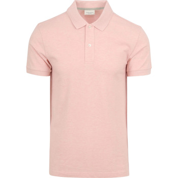Vêtements Homme T-shirts & Polos Profuomo Piqué Poloshirt Rose Rose